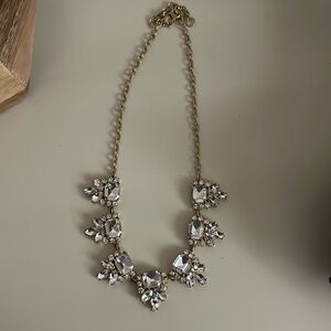 J. Crew | Crystal Statement Necklace | 18" Adjustable